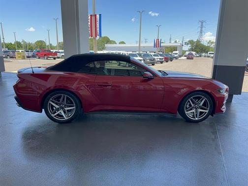 Rapid Red Metallic Tinted Clearcoat 2024 Ford Mustang EcoBoost Premium
