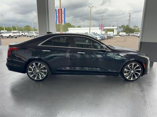 Dark Moon Metallic 2021 Cadillac CT4 Luxury