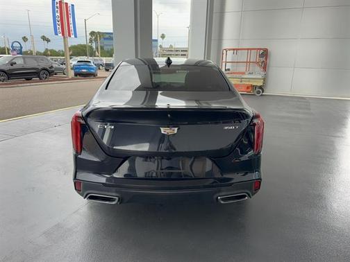 Dark Moon Metallic 2021 Cadillac CT4 Luxury