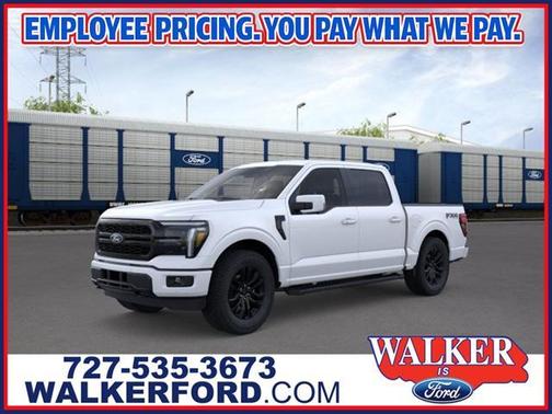 Star White 2026 Ford F-150 Lariat