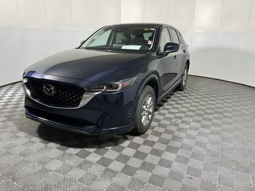 Deep Crystal Blue Mica 2025 Mazda CX-5 2.5 S Preferred Package
