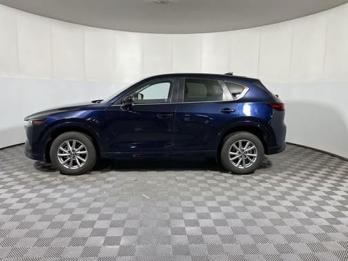 Deep Crystal Blue Mica 2025 Mazda CX-5 2.5 S Preferred Package