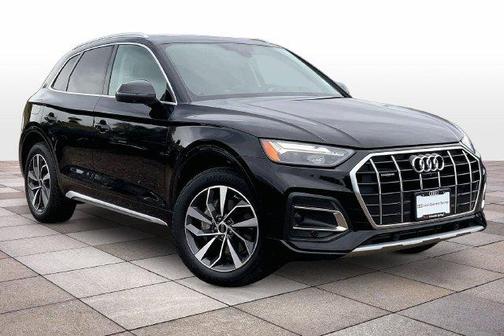 Brilliant Black 2021 Audi Q5 40 Premium Plus