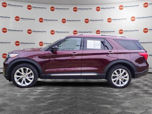 BURGUNDY VELVET MET TINT CC 2022 Ford Explorer PLATINUM