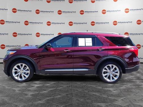 BURGUNDY VELVET MET TINT CC 2022 Ford Explorer PLATINUM