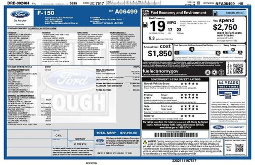 2022 Ford F-150 PLATINUM