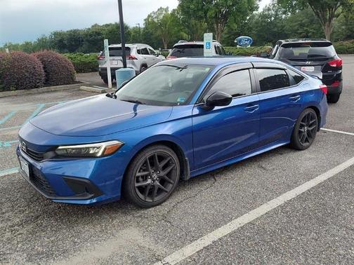 Aegean Blue Metallic 2023 Honda Civic SPORT