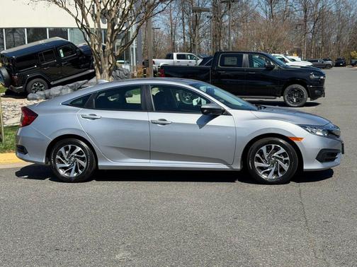 Silver 2018 Honda Civic EX