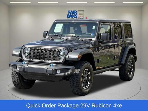 Granite Crystal Clearcoat Metallic 2025 Jeep Wrangler 4xe Rubicon