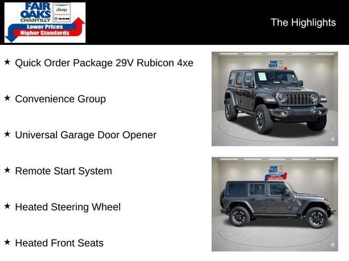 Granite Crystal Clearcoat Metallic 2025 Jeep Wrangler 4xe Rubicon