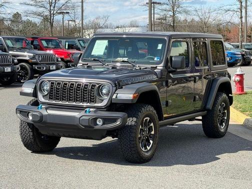 Granite Crystal Clearcoat Metallic 2025 Jeep Wrangler 4xe Rubicon