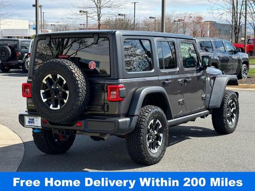 Granite Crystal Clearcoat Metallic 2025 Jeep Wrangler 4xe Rubicon