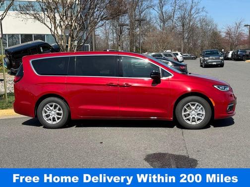 Red 2026 Chrysler Pacifica Select