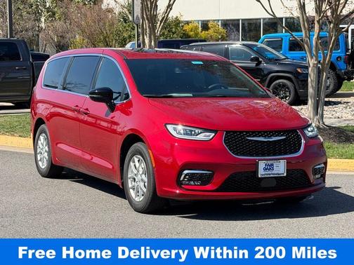 Red 2026 Chrysler Pacifica Select