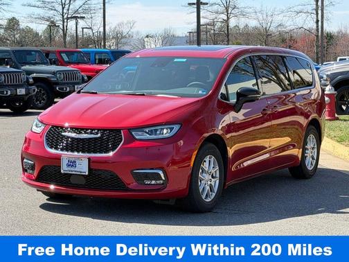 Red 2026 Chrysler Pacifica Select