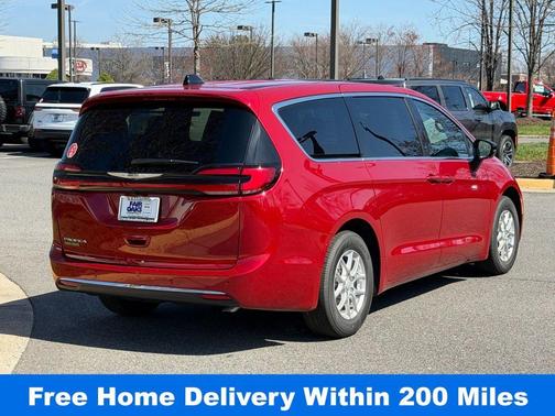 Red 2026 Chrysler Pacifica Select