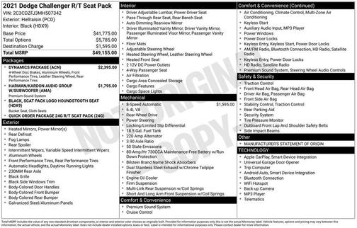 Hellraisin 2021 Dodge Challenger R/T Scat Pack