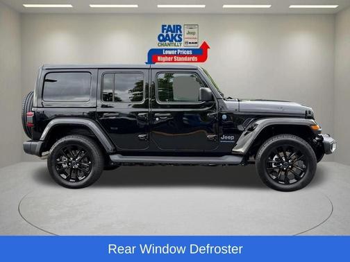 Black Clearcoat 2025 Jeep Wrangler 4xe Sahara