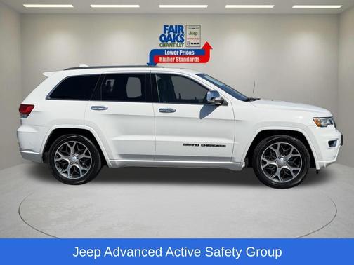 Bright White Clearcoat 2019 Jeep Grand Cherokee Overland