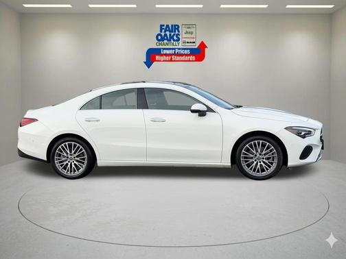 Polar White 2025 Mercedes-Benz CLA 250 Base 4MATIC