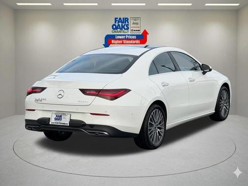 Polar White 2025 Mercedes-Benz CLA 250 Base 4MATIC