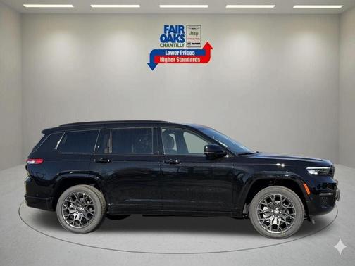 Diamond Black 2025 Jeep Grand Cherokee L Summit