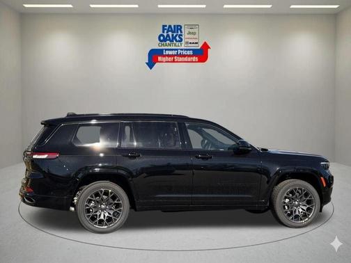 Diamond Black 2025 Jeep Grand Cherokee L Summit