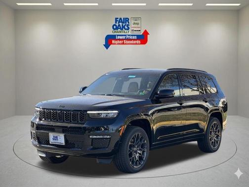 Diamond Black 2025 Jeep Grand Cherokee L Summit