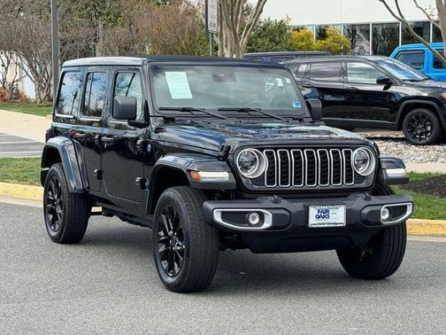 Black Clearcoat 2025 Jeep Wrangler 4xe Sahara