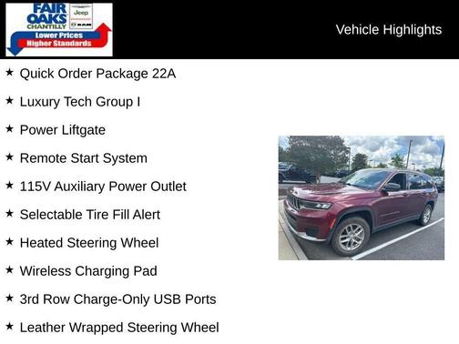 2022 Jeep Grand Cherokee L Laredo