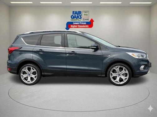 Baltic Sea Green Metallic 2019 Ford Escape Titanium