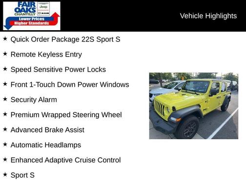 2024 Jeep Wrangler Sport