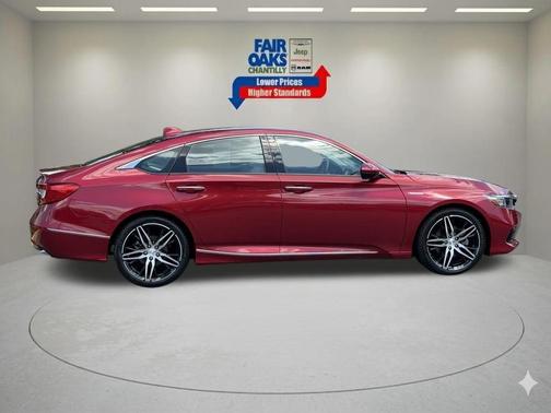 Radiant Red 2022 Honda Accord Hybrid Touring
