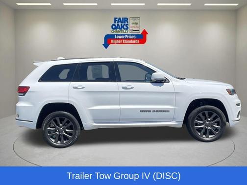 Bright White Clearcoat 2018 Jeep Grand Cherokee High Altitude