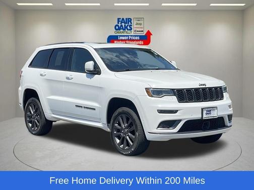 Bright White Clearcoat 2018 Jeep Grand Cherokee High Altitude