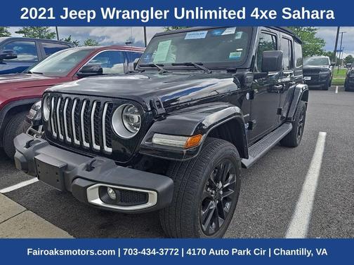 2021 Jeep Wrangler Unlimited 4xe Sahara