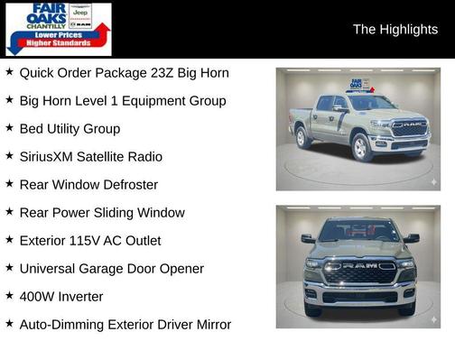 Canyon 2026 RAM 1500 Big Horn/Lone Star
