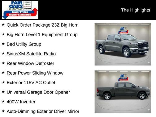 Canyon 2026 RAM 1500 Big Horn/Lone Star