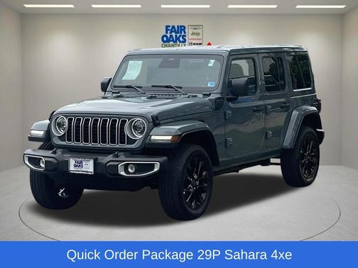 Anvil Clearcoat 2025 Jeep Wrangler 4xe Sahara