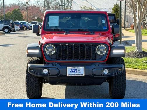 Firecracker Red Clearcoat 2025 Jeep Wrangler 4xe Sport