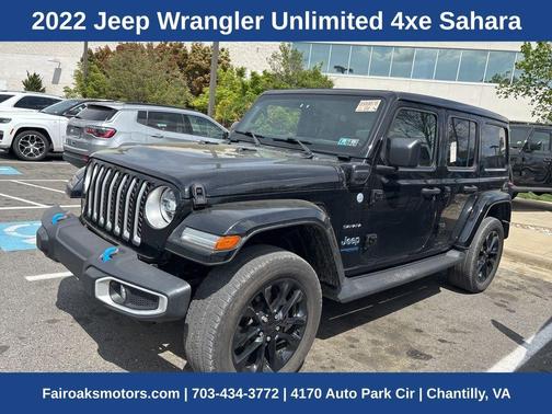 2022 Jeep Wrangler Unlimited 4xe Sahara