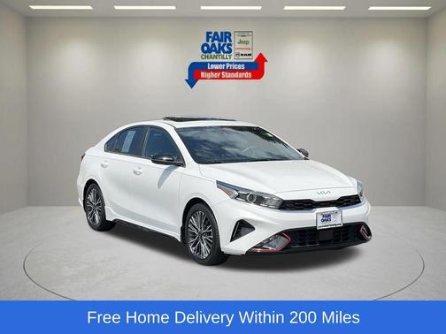 Snow White Pearl 2023 Kia Forte GT-Line