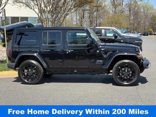 Black Clearcoat 2025 Jeep Wrangler 4xe Sahara