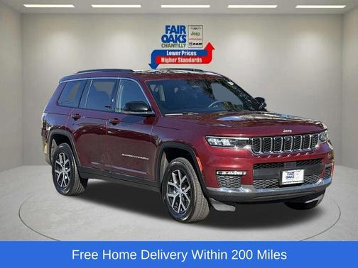 Velvet Red Pearlcoat 2024 Jeep Grand Cherokee L Limited