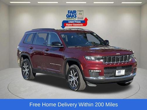 Velvet Red Pearlcoat 2024 Jeep Grand Cherokee L Limited