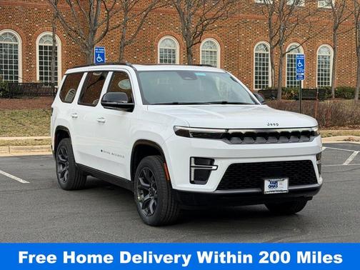 Bright White Clearcoat 2026 Jeep Grand Wagoneer Limited