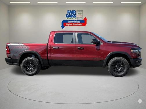 Delmonico Red Pearlcoat 2025 RAM 1500 Rebel
