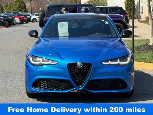 Misano Blue Metallic 2024 Alfa Romeo Giulia Veloce