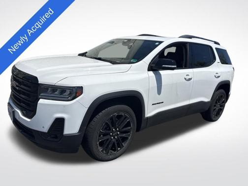 Summit White 2021 GMC Acadia SLT