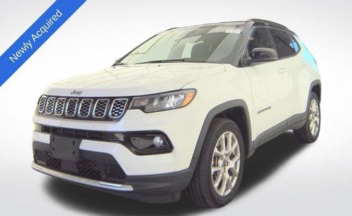Bright White Clearcoat 2025 Jeep Compass Limited
